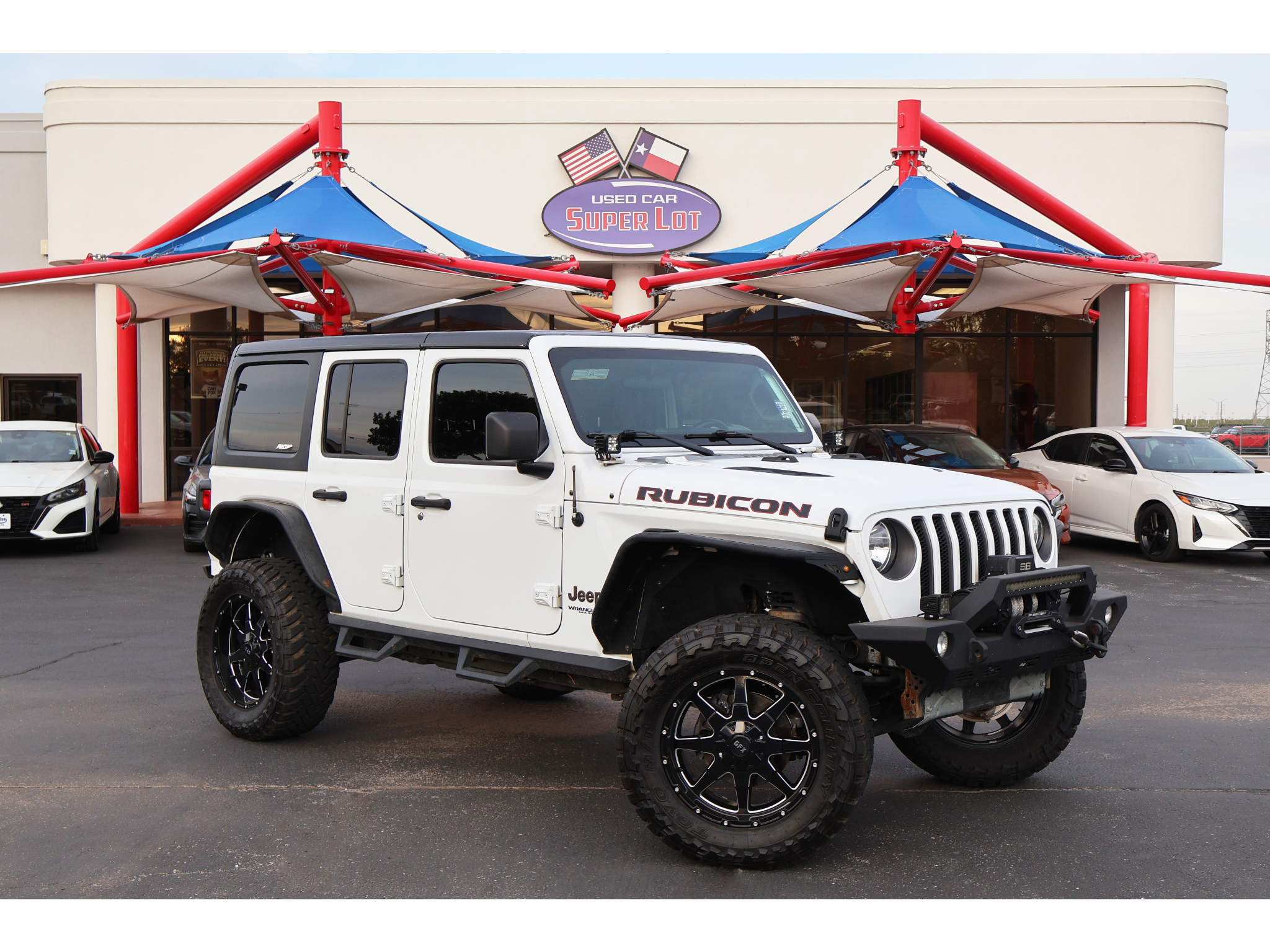 Bright White Clearcoat 2020 Jeep Wrangler SUV / Crossover Four-Wheel Drive 8-Speed Automatic