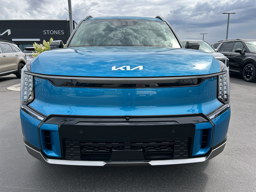 Ocean Blue 2026 Kia EV9 SUV / Crossover All-Wheel Drive 1-Speed Automatic