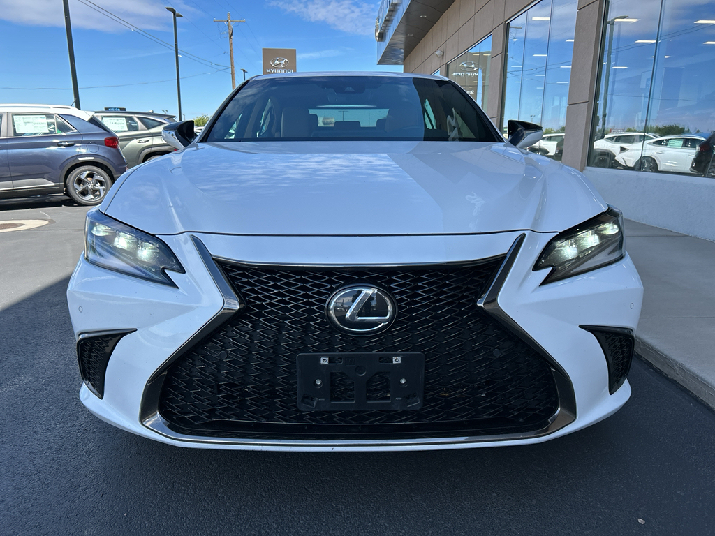 White 2023 Lexus ES Sedan 8-Speed Automatic