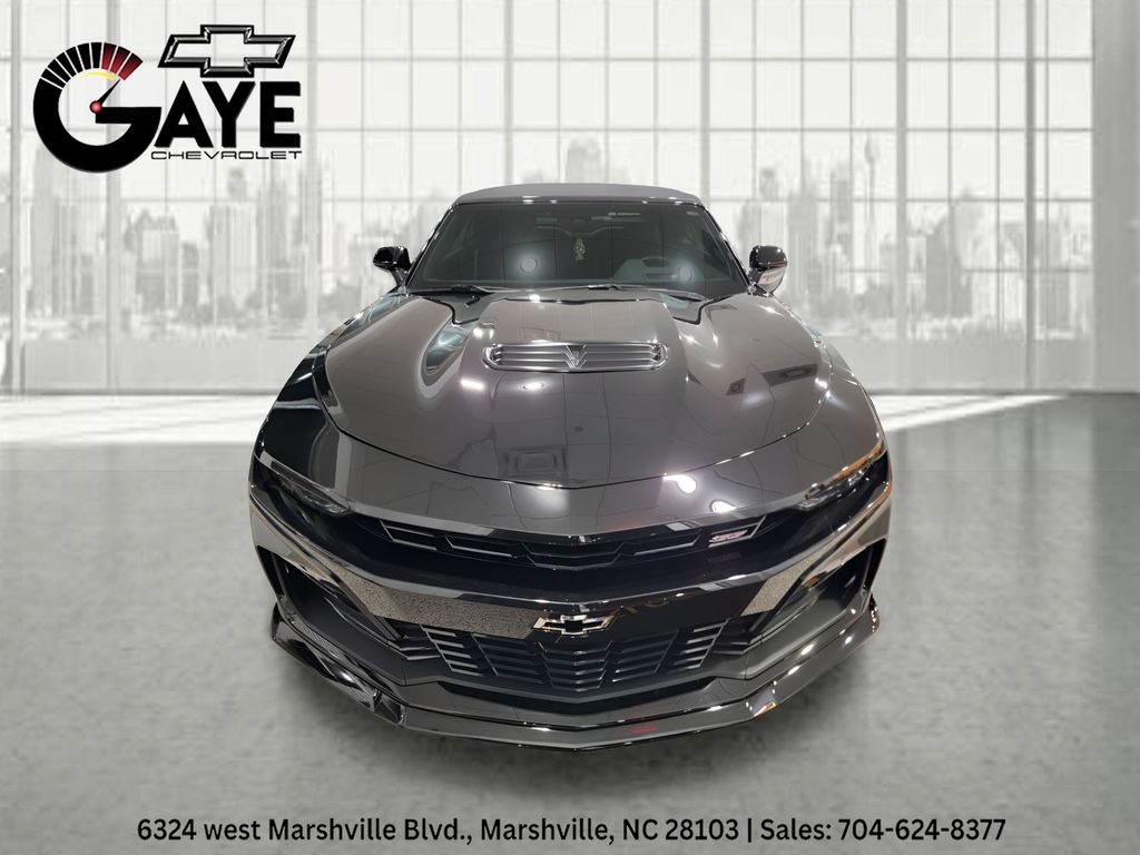Black 2019 Chevrolet Camaro Convertible Rear-Wheel Drive Automatic