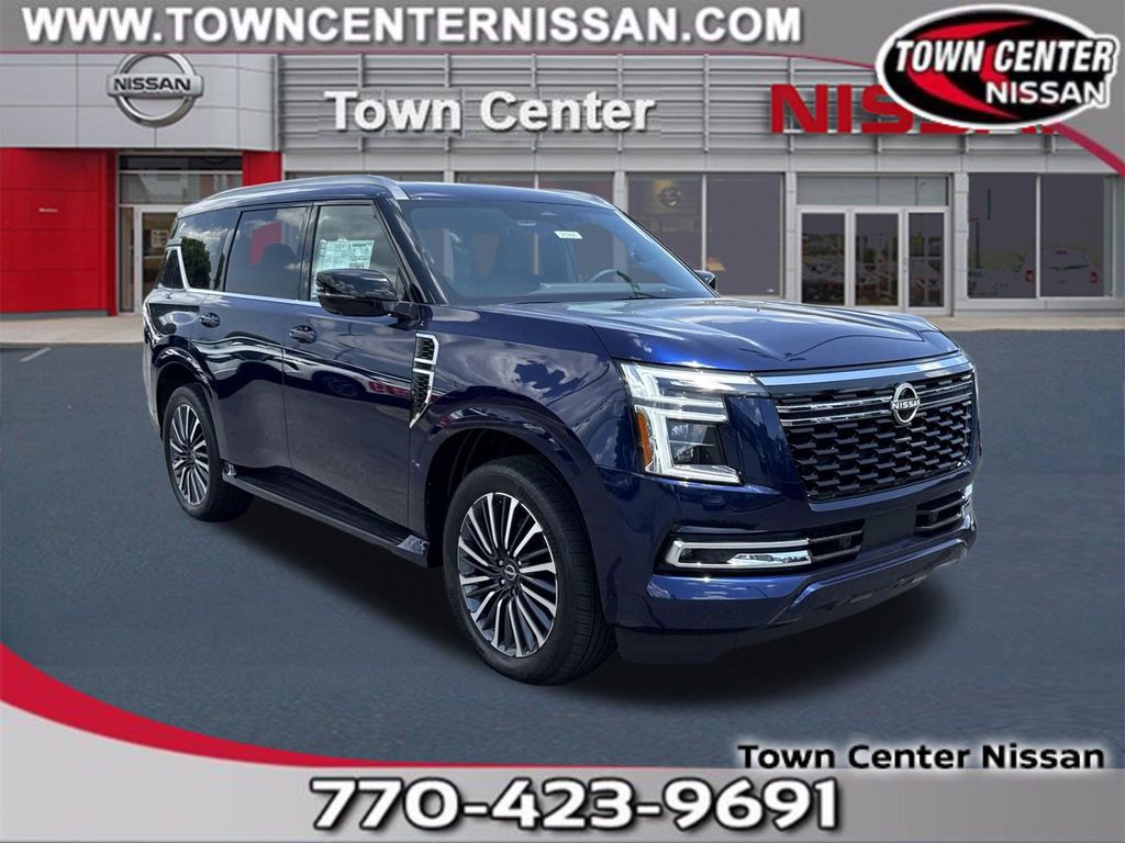 Deep Ocean Blue Pearl 2025 Nissan Armada SUV / Crossover 4X2 9-Speed Automatic