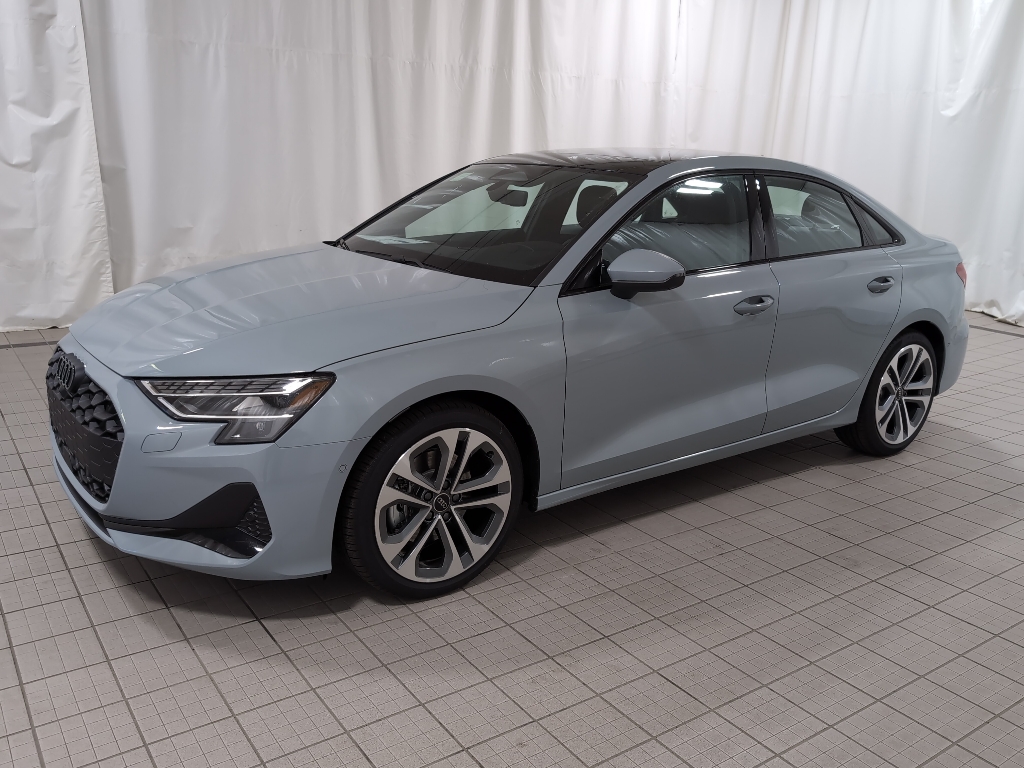 Arrow Gray Pearl Effect 2026 Audi A3 Sedan All-Wheel Drive 7-Speed Automatic