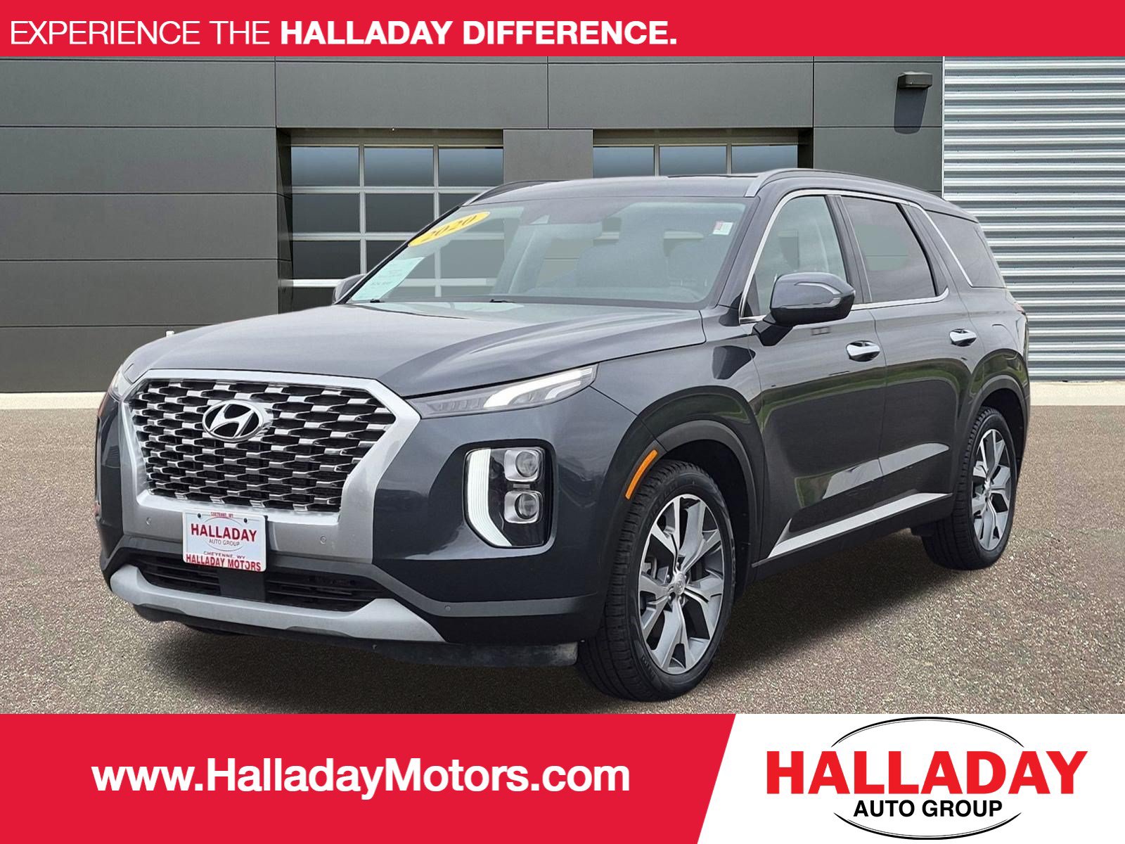 Gray (Steel Graphite) 2020 Hyundai Palisade SUV / Crossover All-Wheel Drive 8-Speed Automatic