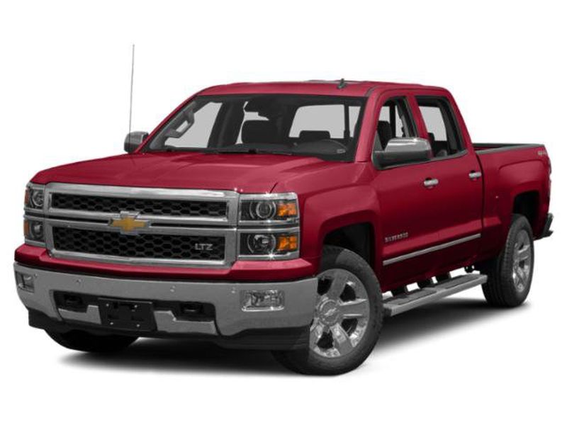 Gray (Tungsten Metallic) 2015 Chevrolet Silverado 1500 Pickup Truck Four-Wheel Drive 6-Speed Automatic