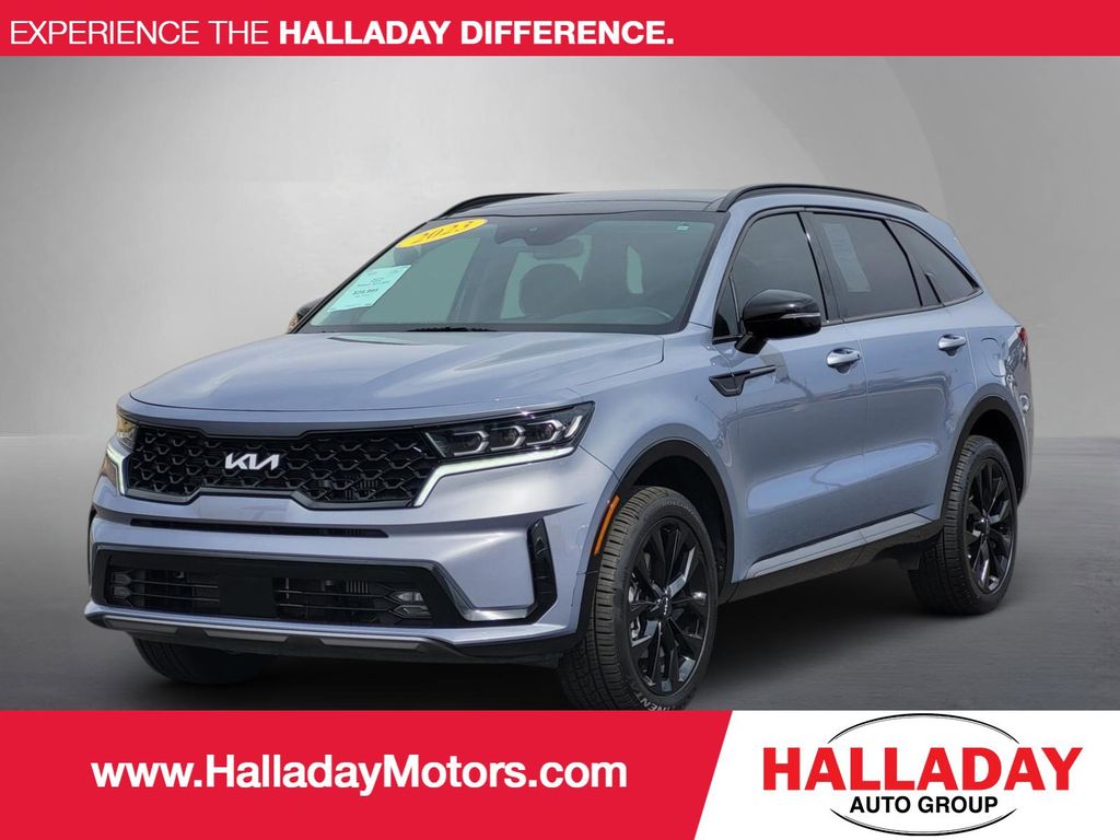Everlasting Silver 2023 Kia Sorento SX AWD SUV / Crossover All-Wheel Drive 8-Speed Automatic