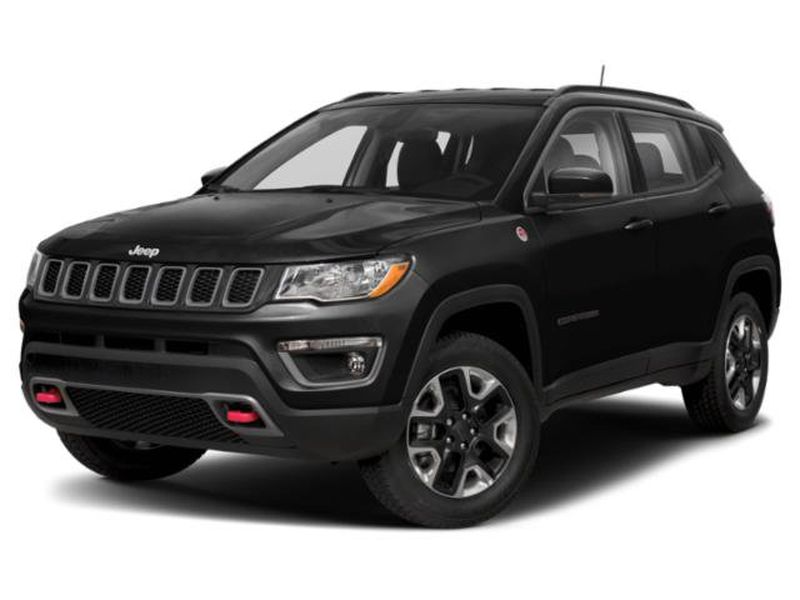 Diamond Black Crystal Pearlcoat 2018 Jeep Compass SUV / Crossover Four-Wheel Drive 9-Speed Automatic