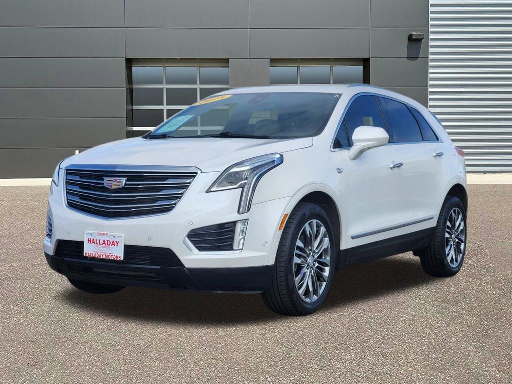 Crystal White Tricoat 2018 Cadillac XT5 Premium Luxury AWD SUV / Crossover Four-Wheel Drive 8-Speed Automatic