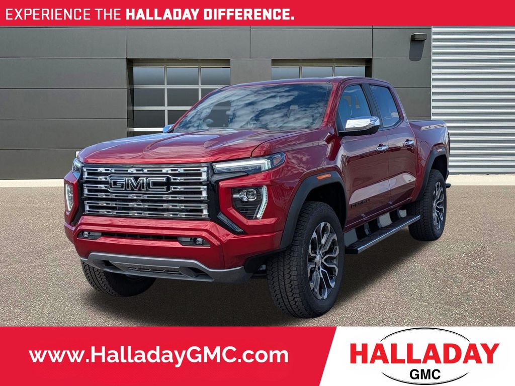 Volcanic Red Tintcoat 2026 GMC Canyon Pickup Truck Four-Wheel Drive 8-Speed Automatic