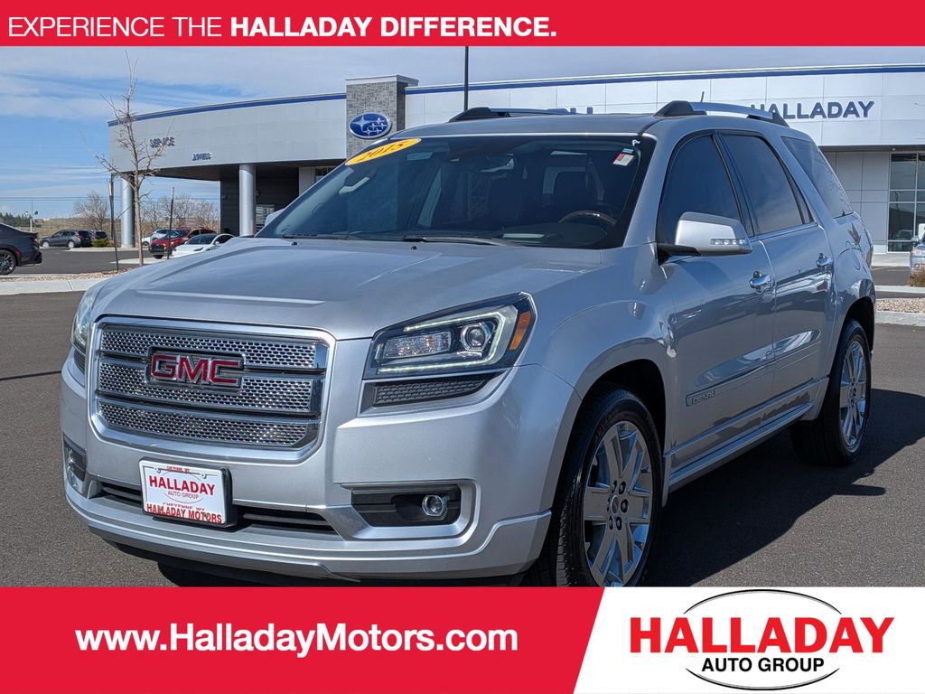 Quicksilver Metallic 2015 GMC Acadia Denali AWD SUV / Crossover All-Wheel Drive 6-Speed Automatic