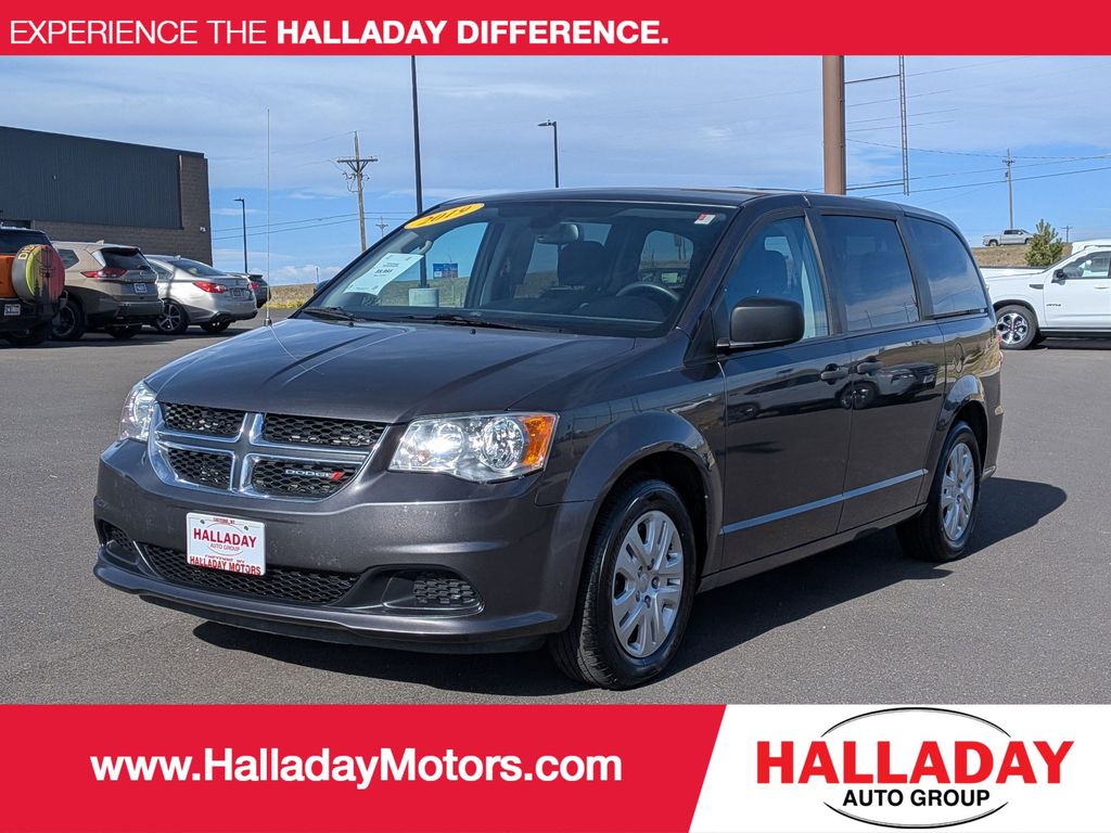 Gray (Granite Pearlcoat) 2019 Dodge Grand Caravan SE FWD Minivan Front-Wheel Drive 6-Speed Automatic