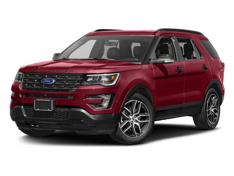 Gray (Magnetic Metallic) 2017 Ford Explorer Sport AWD SUV / Crossover All-Wheel Drive 6-Speed Automatic