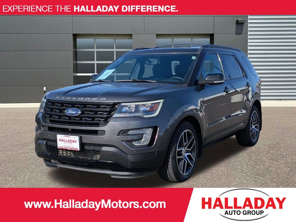 Gray (Magnetic Metallic) 2017 Ford Explorer Sport AWD SUV / Crossover All-Wheel Drive 6-Speed Automatic