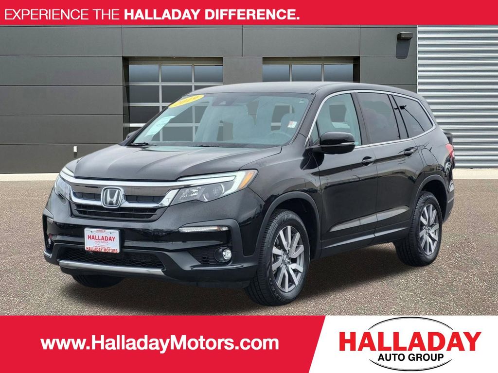 Crystal Black Pearl 2019 Honda Pilot EX AWD SUV / Crossover All-Wheel Drive 6-Speed Automatic