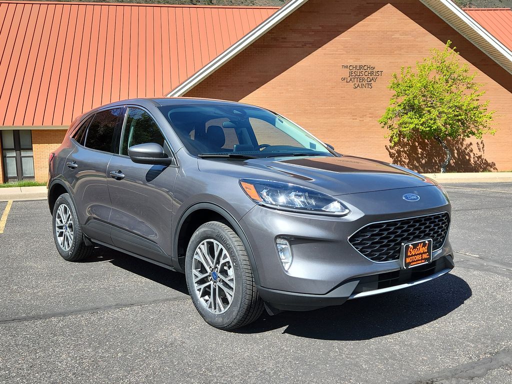 Carbonized Gray Metallic 2022 Ford Escape SEL AWD SUV / Crossover All-Wheel Drive 8-Speed Automatic