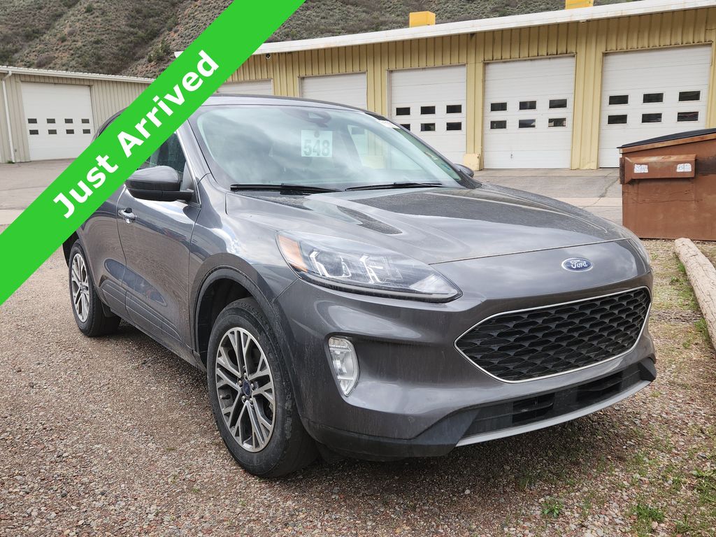 Carbonized Gray Metallic 2022 Ford Escape SEL AWD SUV / Crossover All-Wheel Drive 8-Speed Automatic