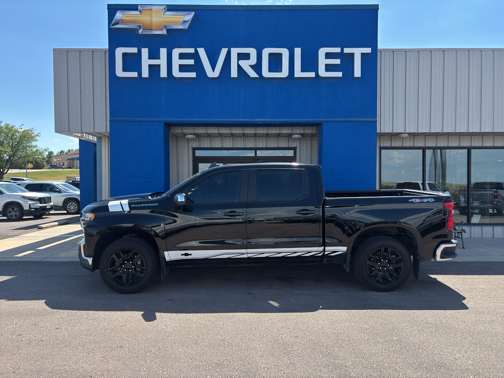 Black 2020 Chevrolet Silverado 1500 Pickup Truck Four-Wheel Drive 8-Speed Automatic