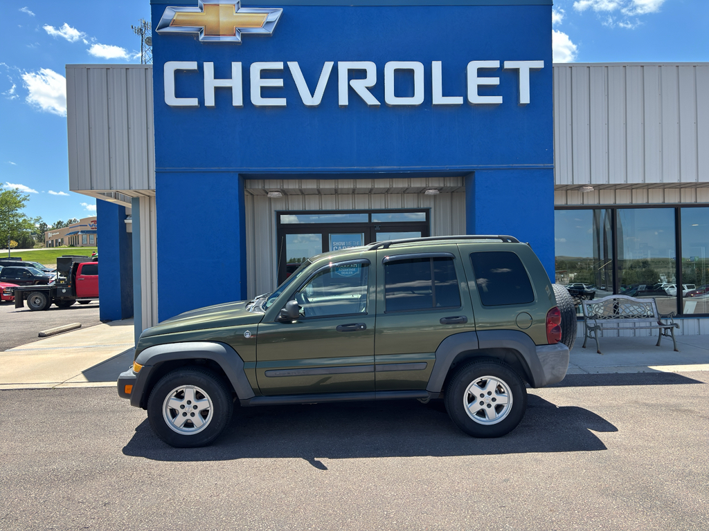 Jeep Green Metallic Clearcoat 2007 Jeep Liberty Sport 4WD SUV / Crossover Four-Wheel Drive 4-Speed Automatic