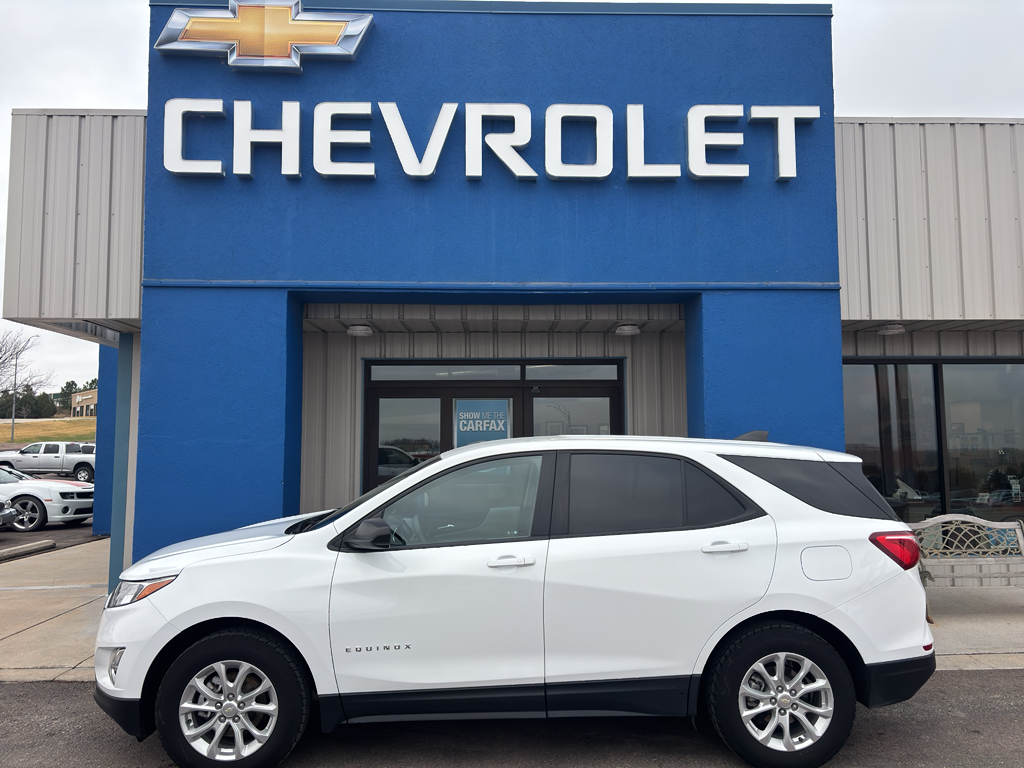 Summit White 2021 Chevrolet Equinox LS AWD with 1LS SUV / Crossover Four-Wheel Drive 6-Speed Automatic