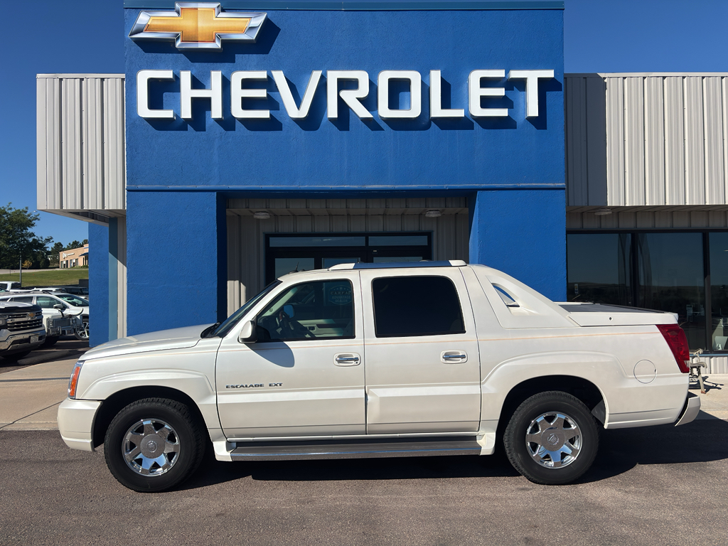 White Diamond 2005 Cadillac Escalade EXT Pickup Truck All-Wheel Drive 4-Speed Automatic