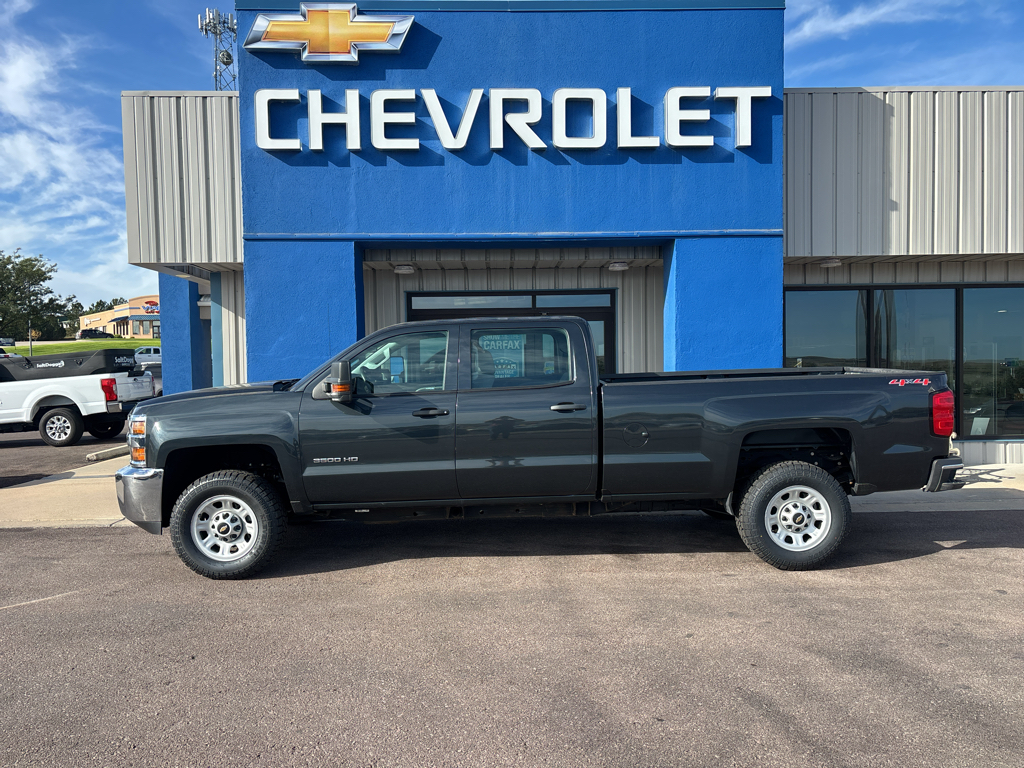 Gray (Graphite Metallic) 2017 Chevrolet Silverado 3500HD Pickup Truck Four-Wheel Drive 6-Speed Automatic