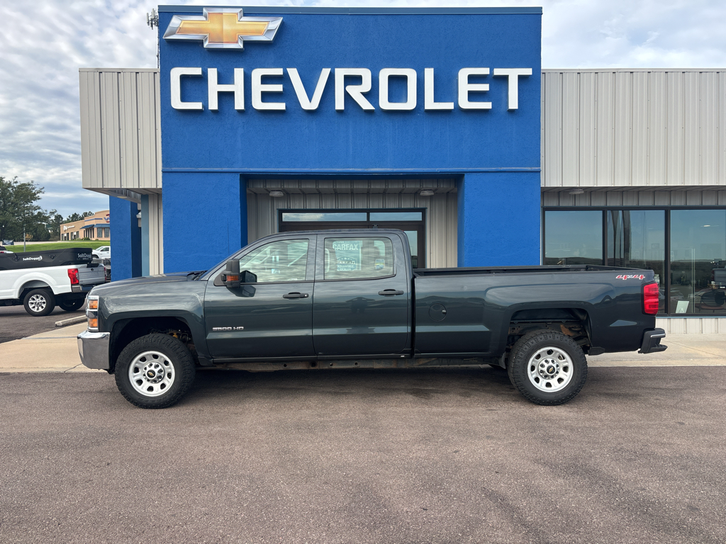 Gray (Graphite Metallic) 2017 Chevrolet Silverado 3500HD Pickup Truck Four-Wheel Drive 6-Speed Automatic