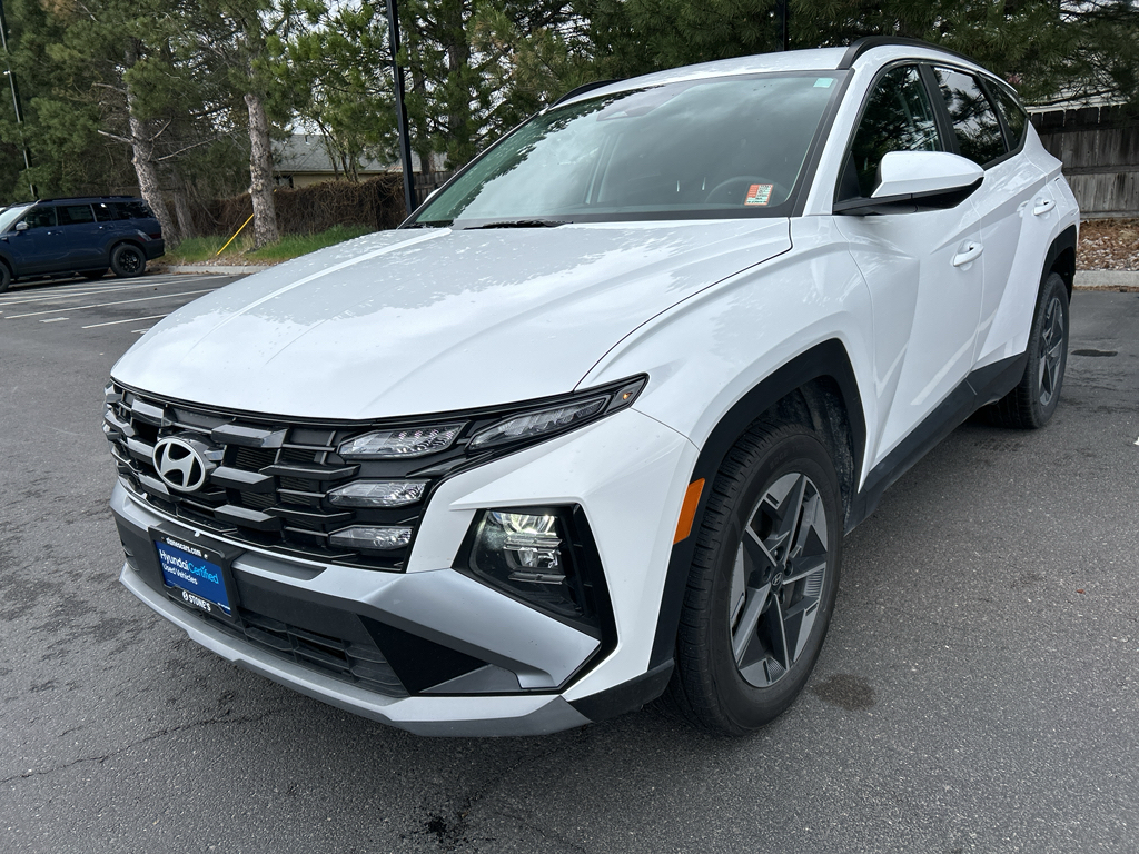 Serenity White Pearl 2025 Hyundai Tucson SEL AWD SUV / Crossover All-Wheel Drive 8-Speed Automatic