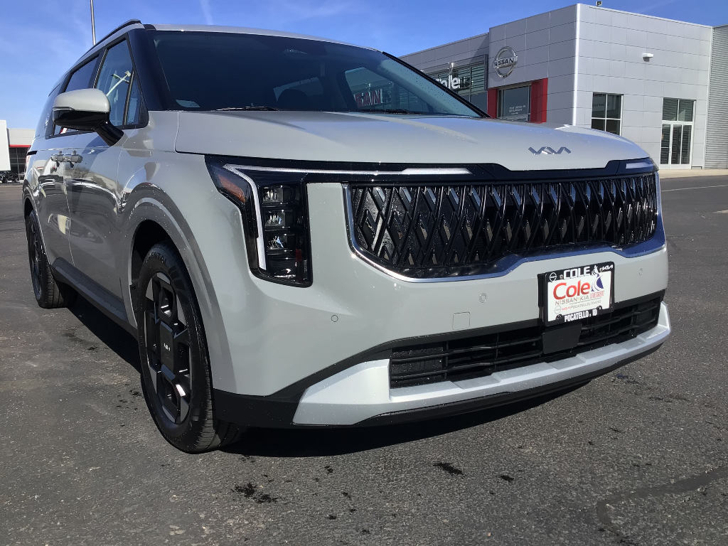 Ceramic Silver 2026 Kia Carnival EX FWD Minivan Front-Wheel Drive 8-Speed Automatic