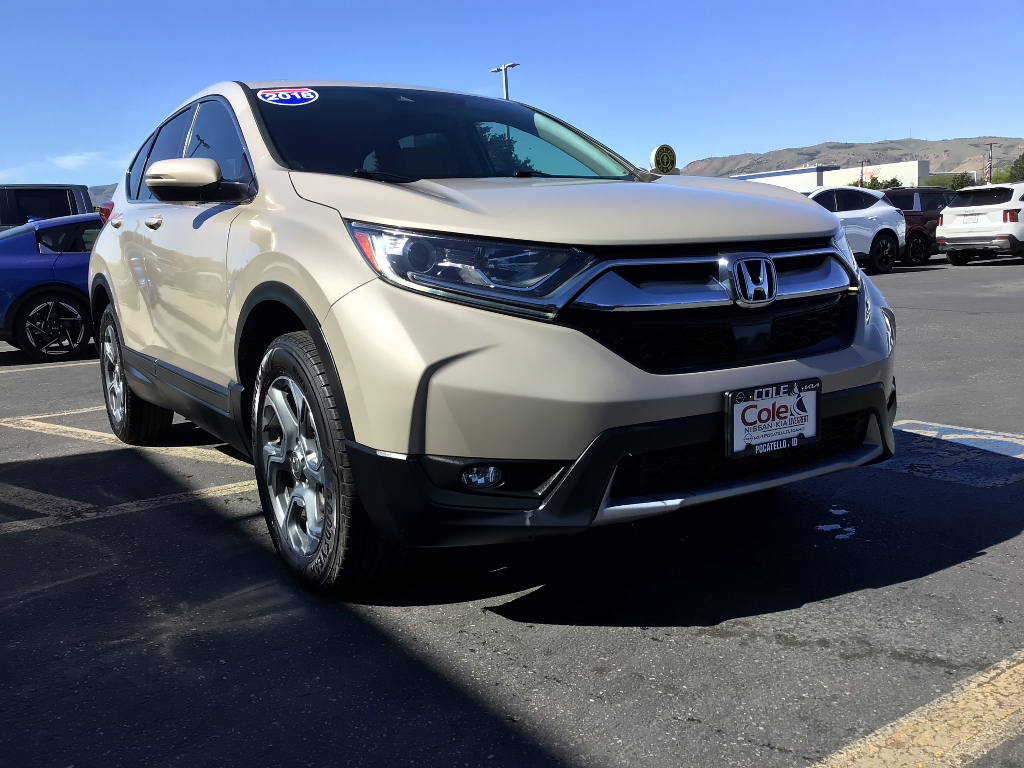 Sandstorm Metallic 2018 Honda CR-V EX-L AWD SUV / Crossover All-Wheel Drive Continuously Variable Transmission