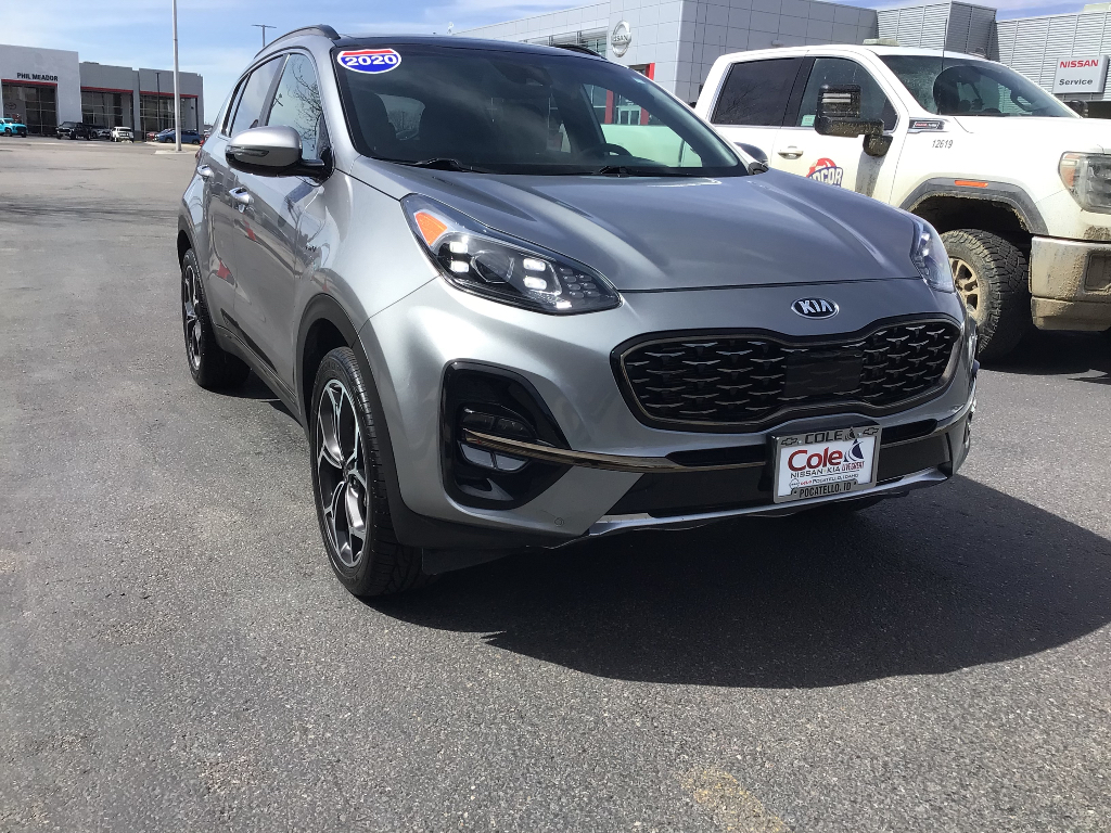 Steel Gray 2020 Kia Sportage SX Turbo AWD SUV / Crossover All-Wheel Drive 6-Speed Automatic