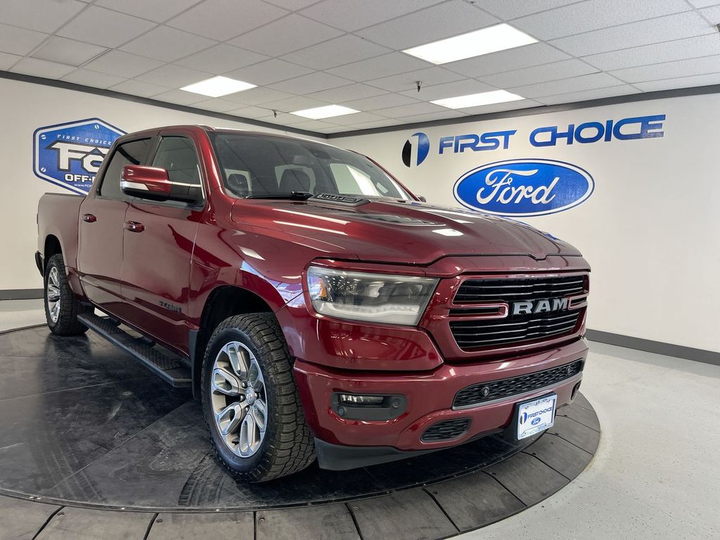 Red Pearl 2019 RAM 1500 Pickup Truck  8-Speed Automatic
