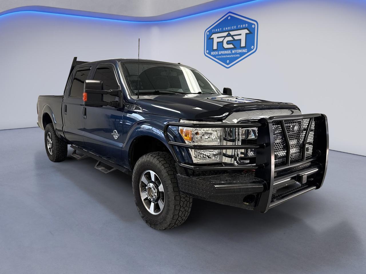 Blue Jeans Metallic 2016 Ford F-250 Super Duty Pickup Truck Four-Wheel Drive 6-Speed Automatic