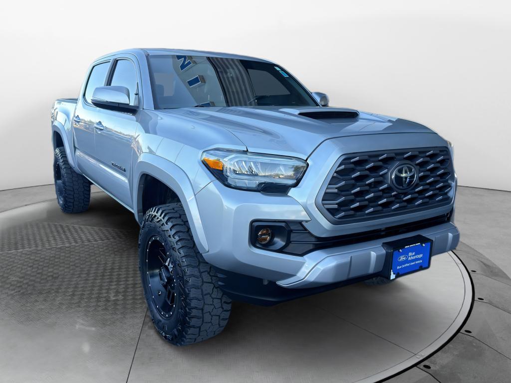 Silver Sky Metallic 2020 Toyota Tacoma TRD Sport Double Cab 4WD Pickup Truck Four-Wheel Drive 6-Speed Automatic