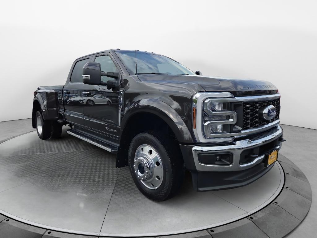 Darkened Bronze Metallic 2025 Ford F-450 Super Duty Lariat Crew Cab LB DRW 4WD Pickup Truck Four-Wheel Drive Automatic