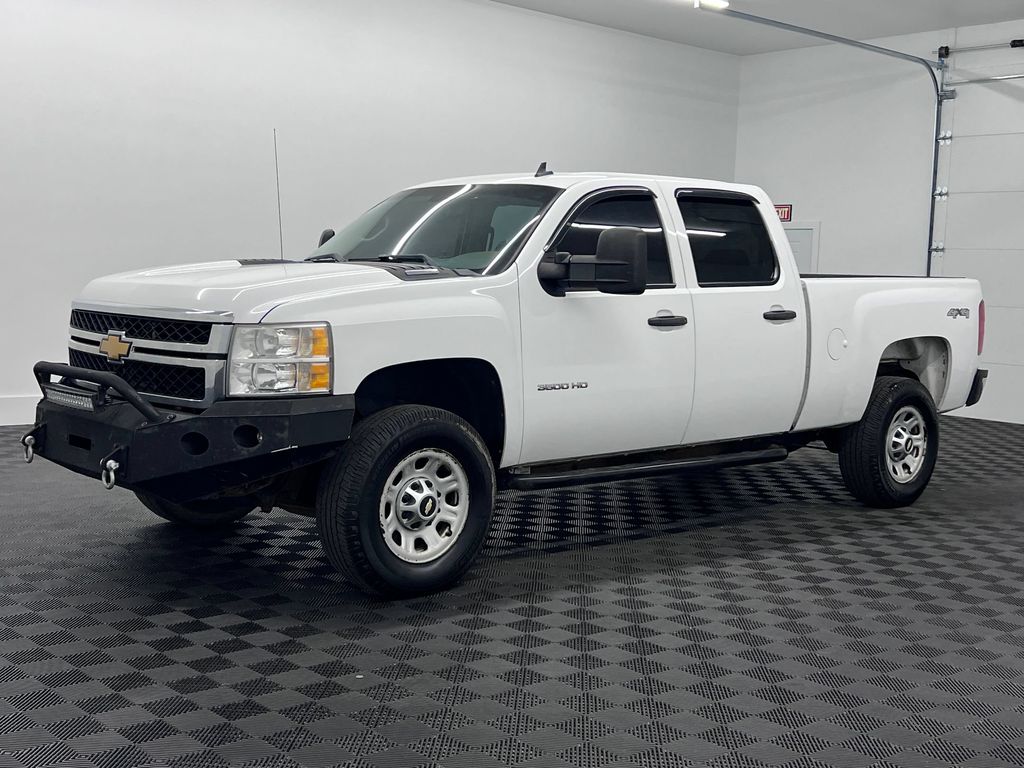 2012 Chevrolet Silverado 3500HD Work Truck Crew Cab 4WD
