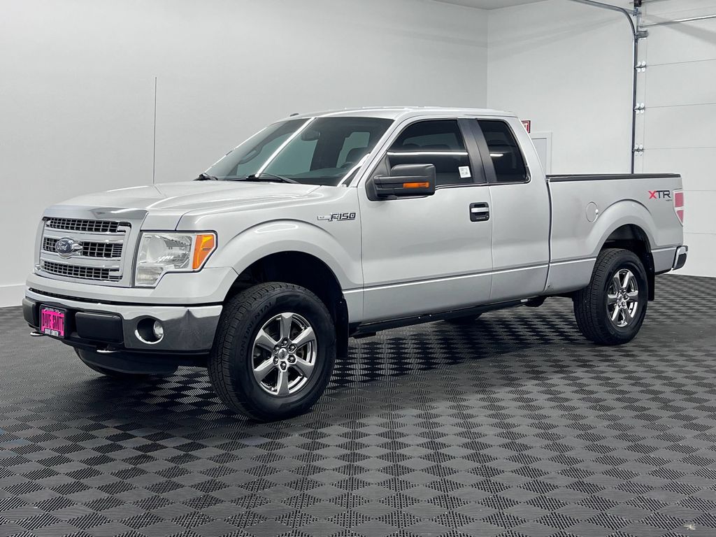 Ingot Silver Metallic 2014 Ford F-150 Pickup Truck Four-Wheel Drive 6-Speed Automatic