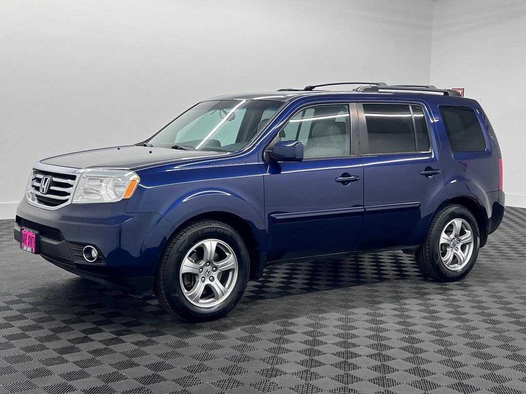 Black (Obsidian Blue Pearl) 2015 Honda Pilot SUV / Crossover Four-Wheel Drive 5-Speed Automatic