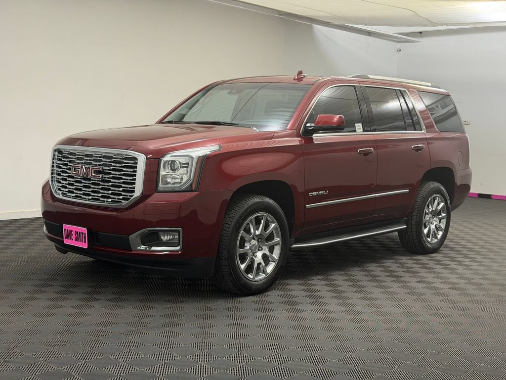 Crimson Red Tintcoat 2018 GMC Yukon SUV / Crossover Four-Wheel Drive Automatic