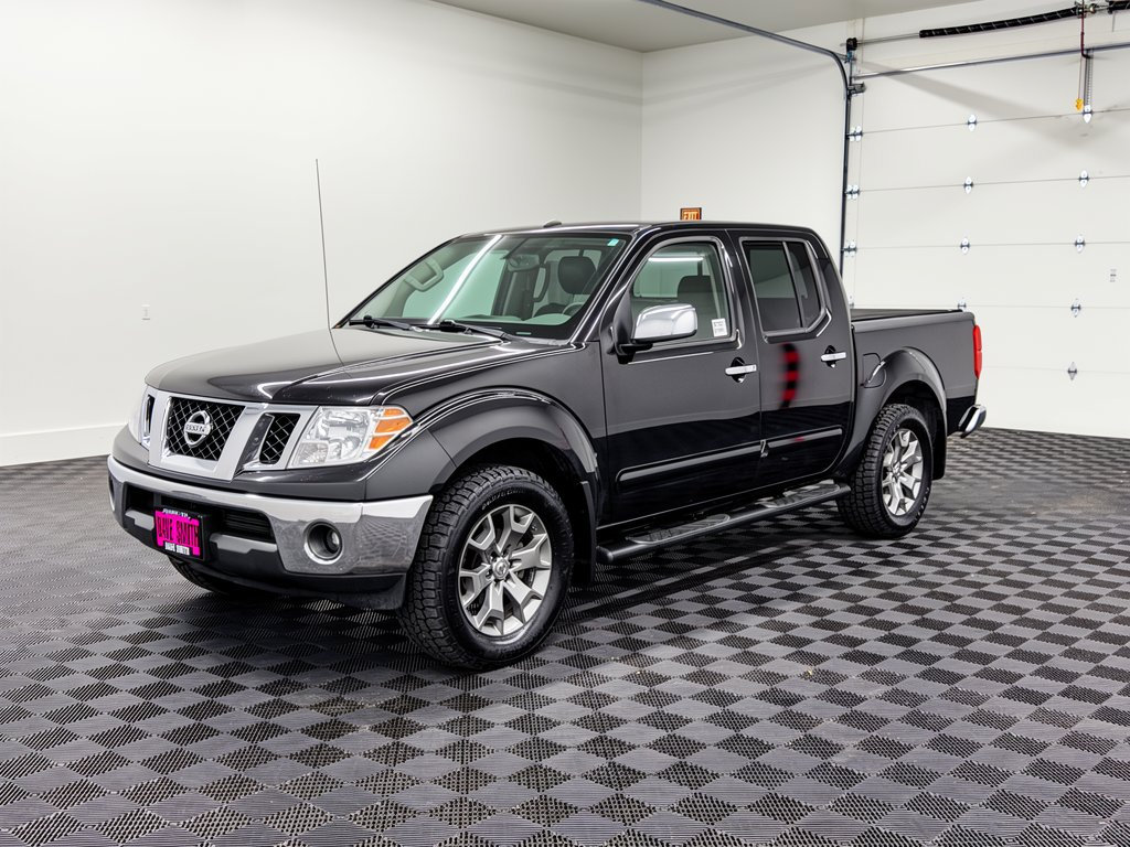 Gray (Magnetic Black Pearl) 2019 Nissan Frontier Pickup Truck Four-Wheel Drive 5-Speed Automatic