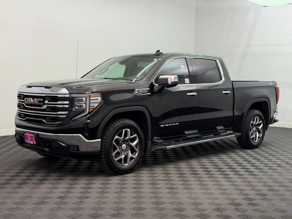 Onyx Black 2023 GMC Sierra 1500 Pickup Truck Four-Wheel Drive Automatic