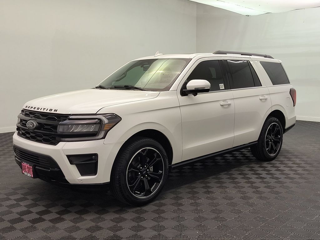 Star White Metallic Tri-Coat 2024 Ford Expedition SUV / Crossover Four-Wheel Drive Automatic
