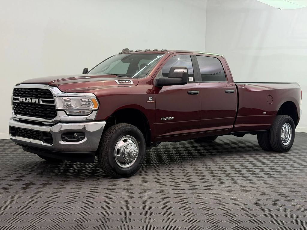 Delmonico Red Pearlcoat 2024 RAM 3500 Pickup Truck Four-Wheel Drive 6-Speed Automatic