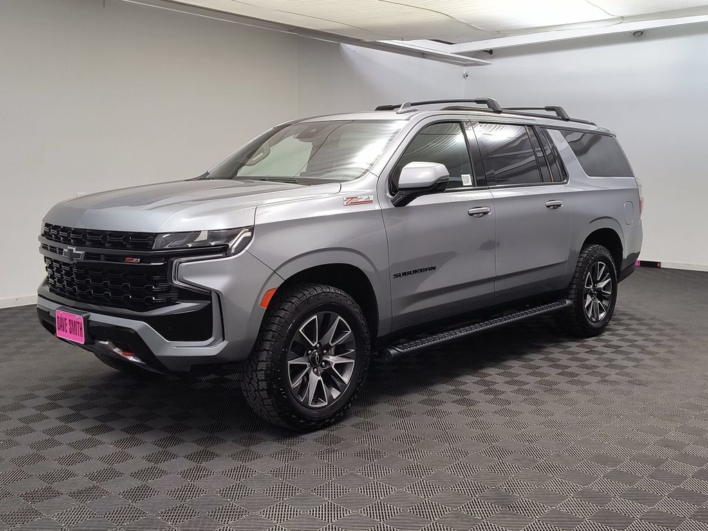Sterling Gray Metallic 2024 Chevrolet Suburban SUV / Crossover Four-Wheel Drive Automatic