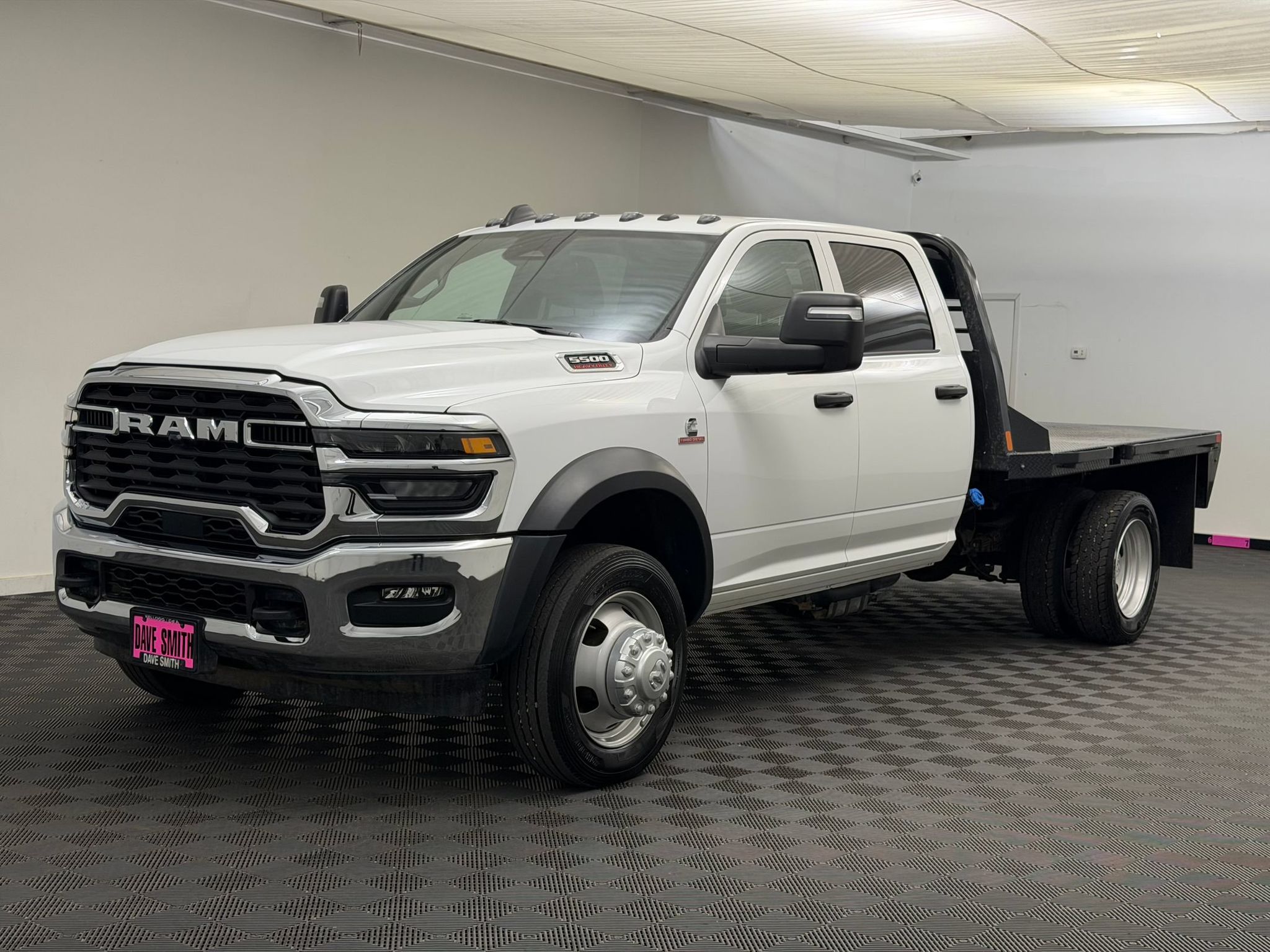 Bright White Clearcoat 2025 RAM 5500 Chassis 8-Speed Automatic