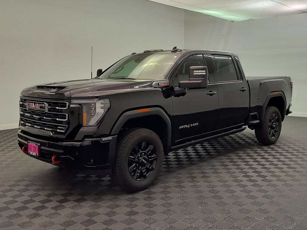 Onyx Black 2026 GMC Sierra 3500HD Pickup Truck Four-Wheel Drive Automatic