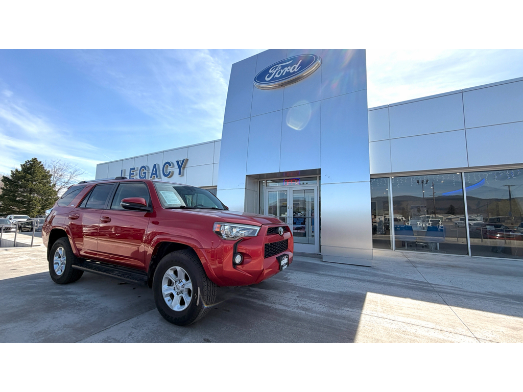 Barcelona Red Metallic 2019 Toyota 4Runner SR5 Premium 4WD SUV / Crossover Four-Wheel Drive 5-Speed Automatic