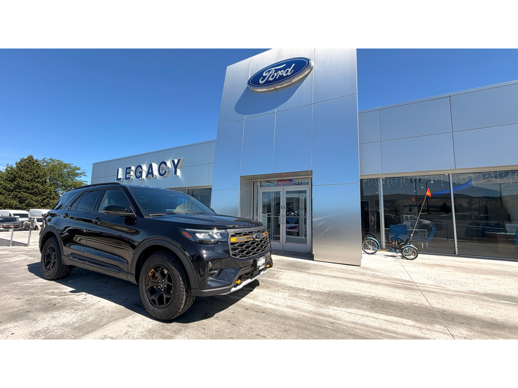 Agate Black Metallic 2026 Ford Explorer Tremor AWD SUV / Crossover All-Wheel Drive Automatic
