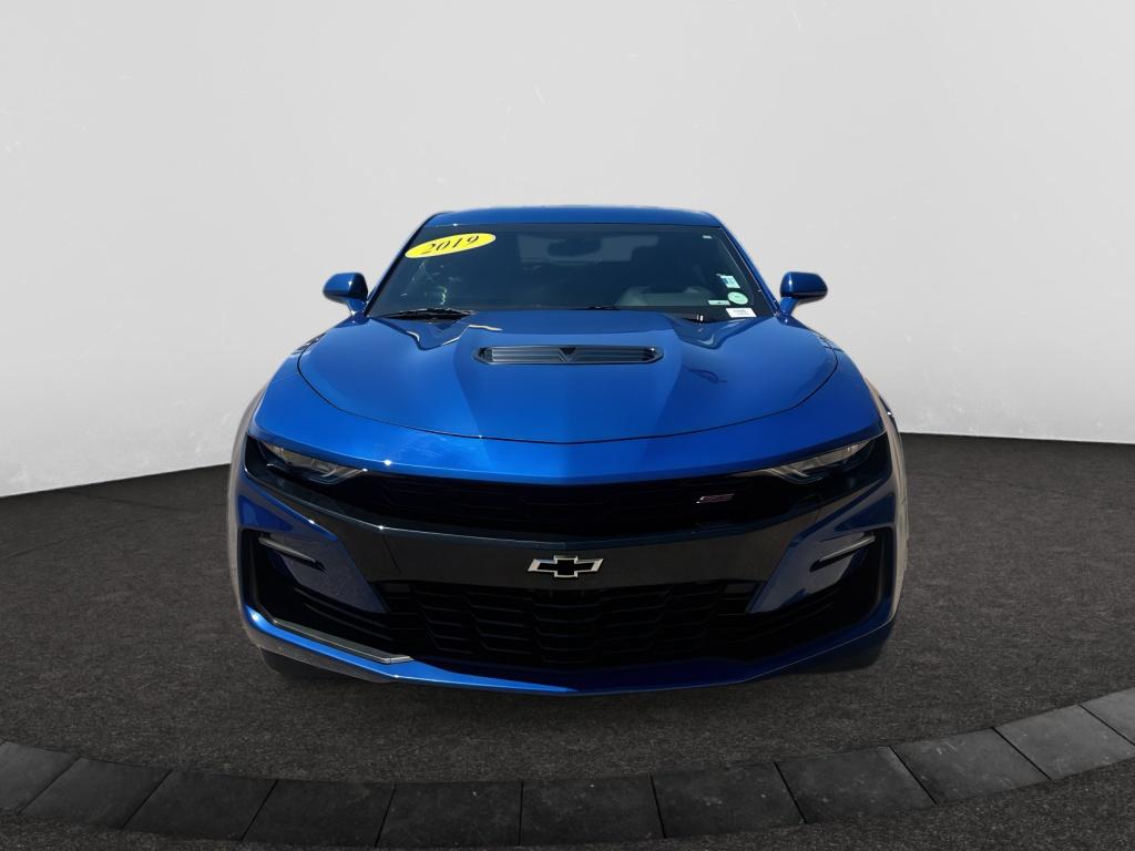 Riverside Blue Metallic 2019 Chevrolet Camaro Coupe Rear-Wheel Drive 6-Speed Manual