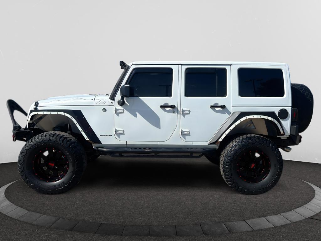 Bright White Clearcoat 2015 Jeep Wrangler SUV / Crossover Four-Wheel Drive 5-Speed Automatic