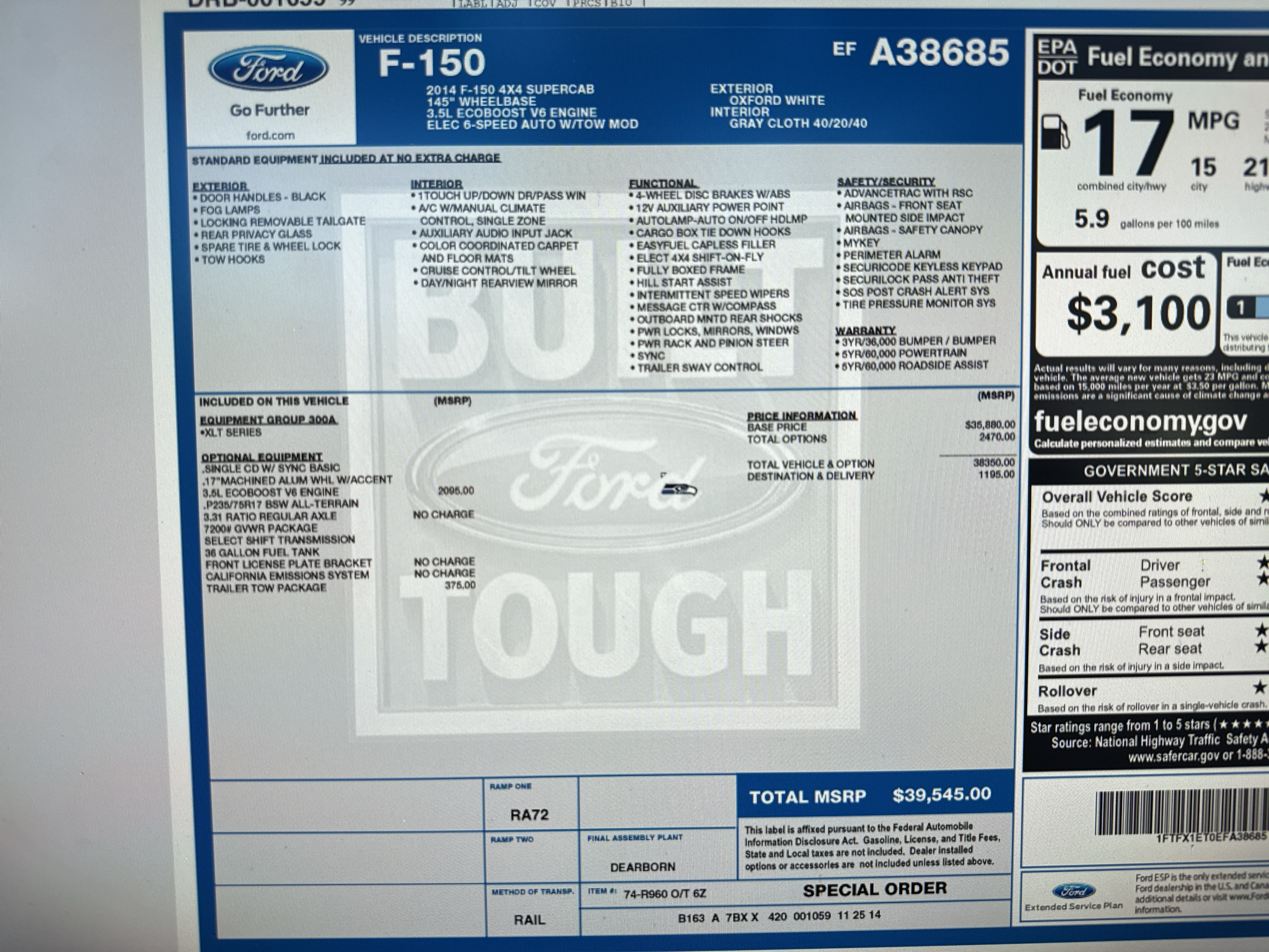 Window sticker