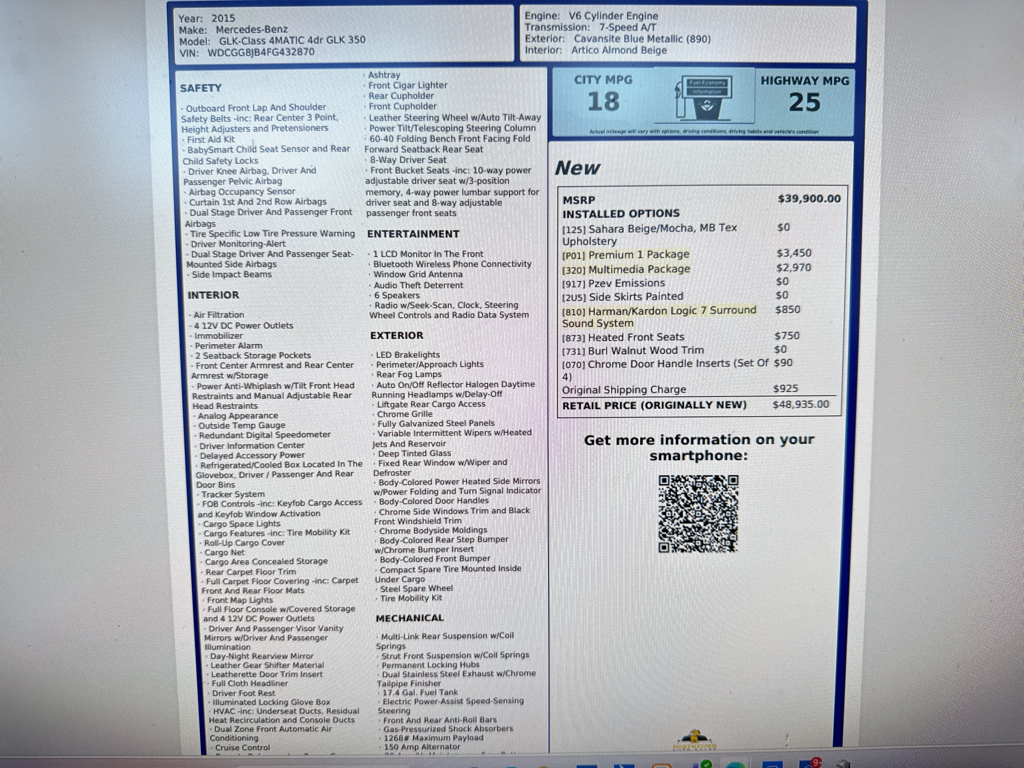 Window sticker